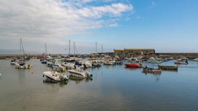 Lyme Regis, Dorset, UK royalty free stock image Lyme Regis, Dorset, UK royalty free stock image