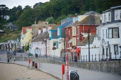 Lyme REGIS, Dorset, het UK royalty-vrije stock afbeelding Lyme REGIS, Dorset, het UK royalty-vrije stock afbeelding