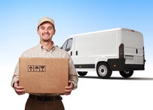 Lächelnde Arbeitskraft lizenzfreies stockbild Lächelnde Arbeitskraft lizenzfreies stockbild