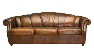 lädersofa Royaltyfri Bild lädersofa Royaltyfri Bild