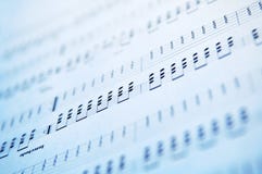Línea de música Fotografía de archivo libre de regalías Línea de música Fotografía de archivo libre de regalías