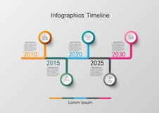 Línea de tiempo infographic y plantilla del diseño de los iconos libre illustration Línea de tiempo infographic y plantilla del diseño de los iconos libre illustration