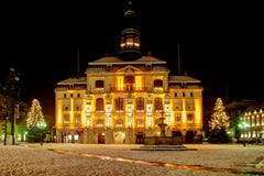Lüneburg near Hamburg Germany: Old famous town hall royalty free stock photo Lüneburg near Hamburg Germany: Old famous town hall royalty free stock photo