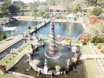 Fountain in the Royal Garden of Tirta Gangga on Bali Island in Indonesia stock photo Fountain in the Royal Garden of Tirta Gangga on Bali Island in Indonesia stock photo