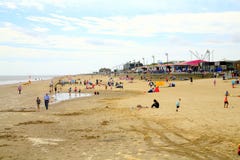 Mablethorpe Sands. royalty free stock photos Mablethorpe Sands. royalty free stock photos