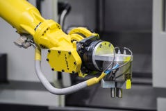 Machine de robot industriel image libre de droits Machine de robot industriel image libre de droits