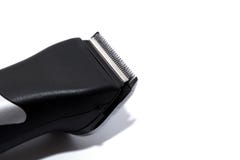 The machine for a hairstyle. Barbershop. Hair clippers isolated on white background stock photography The machine for a hairstyle. Barbershop. Hair clippers isolated on white background stock photography