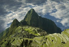 Machu-Picchu City In Peru Stock Images