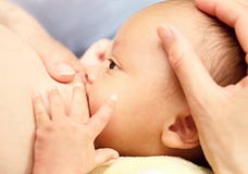Macierzysty breastfeeding obraz royalty free Macierzysty breastfeeding obraz royalty free