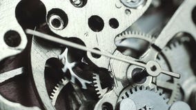 Macro del mecanismo del reloj Macro del mecanismo del reloj