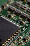 Macro of electronic circuit board pcb in green stock images Macro of electronic circuit board pcb in green stock images