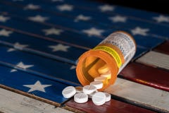 Macro of oxycodone opioid tablets Stock Images Macro of oxycodone opioid tablets Stock Images