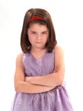 Mad Little Girl Royalty Free Stock Images Mad Little Girl Royalty Free Stock Images