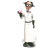 Mad Scientist With Dangerous Fluid Stock Photos Mad Scientist With Dangerous Fluid Stock Photos