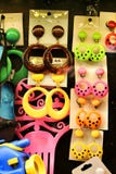 Colorful spanish gipsy earrings for sale royalty free stock image Colorful spanish gipsy earrings for sale royalty free stock image