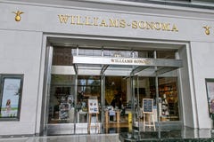 Magasin de Williams-Sonoma photos libres de droits Magasin de Williams-Sonoma photos libres de droits