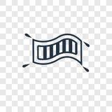 Magic Carpet concept vector linear icon isolated on transparent royalty free illustration Magic Carpet concept vector linear icon isolated on transparent royalty free illustration
