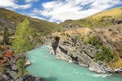 Magnificent Fabulous Scenery In New Zealand Stock Photo