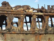 Maheno Shipwreck obrazy royalty free Maheno Shipwreck obrazy royalty free