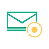 Mail icon vector sign and symbol isolated on white background, Mail logo concept vector illustration Mail icon vector sign and symbol isolated on white background, Mail logo concept vector illustration