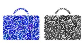 Mail Motion Mosaic Case Icons royalty free illustration Mail Motion Mosaic Case Icons royalty free illustration