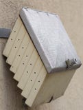 Mailboxes for multiple addresses. Mailboxes for different addresses - closeup stock photo Mailboxes for multiple addresses. Mailboxes for different addresses - closeup stock photo