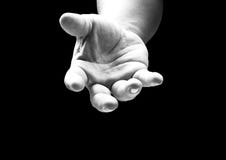 Mains vides ouvertes d'humain images stock Mains vides ouvertes d'humain images stock