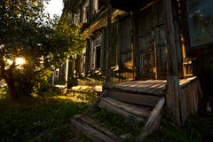 Maison abandonnée photo stock Maison abandonnée photo stock