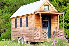 Maison minuscule photo stock Maison minuscule photo stock