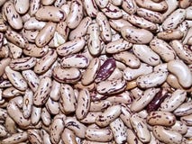 Makro von Pintobohnen an einem Markt lizenzfreies stockfoto Makro von Pintobohnen an einem Markt lizenzfreies stockfoto