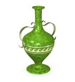 Malachite Vase Stock Photography