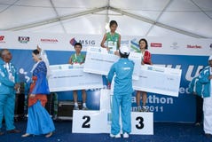 malaysia maratonu zwycięzca Obrazy Stock malaysia maratonu zwycięzca Obrazy Stock