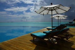 Maldives Seascape Stock Image Maldives Seascape Stock Image