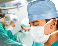 Male asian surgeon