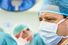 Male experienced surgeon in operation room stock images Male experienced surgeon in operation room stock images