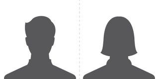 Male and female profile picture