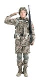 Male soldier with machine gun on white background Military service stock photos Male soldier with machine gun on white background Military service stock photos