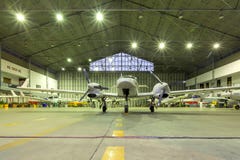 Mali strumienie w hangarze obrazy stock Mali strumienie w hangarze obrazy stock