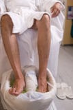 Man And The Procedure Of Pedicure Stock Image Man And The Procedure Of Pedicure Stock Image