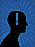 Man Head Silhouette Stock Photos Man Head Silhouette Stock Photos