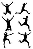 Man In Move - Vector Pack Stock Image Man In Move - Vector Pack Stock Image