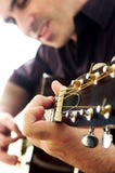 Man Playing A Guitar Royalty Free Stock Images Man Playing A Guitar Royalty Free Stock Images