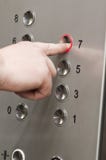 Man Pushing Buttons On An Elevator Royalty Free Stock Image Man Pushing Buttons On An Elevator Royalty Free Stock Image