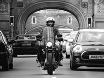 Man Riding Motorcycle Grayscale Photograhy Stock Images Man Riding Motorcycle Grayscale Photograhy Stock Images