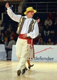 Man in Romanian traditional outfit