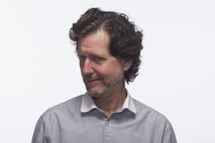 Man Shoots A Knowing Look, Horizontal Royalty Free Stock Image Man Shoots A Knowing Look, Horizontal Royalty Free Stock Image