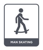 man skating icon in trendy design style. man skating icon isolated on white background. man skating vector icon simple and modern vector illustration man skating icon in trendy design style. man skating icon isolated on white background. man skating vector icon simple and modern vector illustration