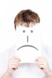 Man With With A Sad Smile Royalty Free Stock Image