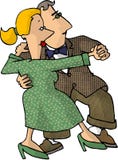 Man and woman dancing. This illustration that I created depicts a man and woman dancing Stock Image Man and woman dancing. This illustration that I created depicts a man and woman dancing Stock Image