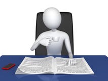Manager lizenzfreie abbildung Manager lizenzfreie abbildung